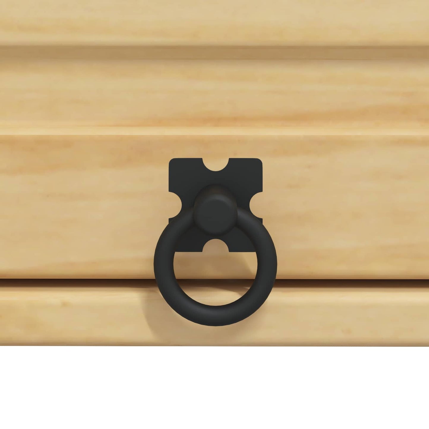 vidaXL Ντουλαπιού με ράφι Μέλι 80 x 80 x 60 εκ. Στερεά ξυλεία πεύκου