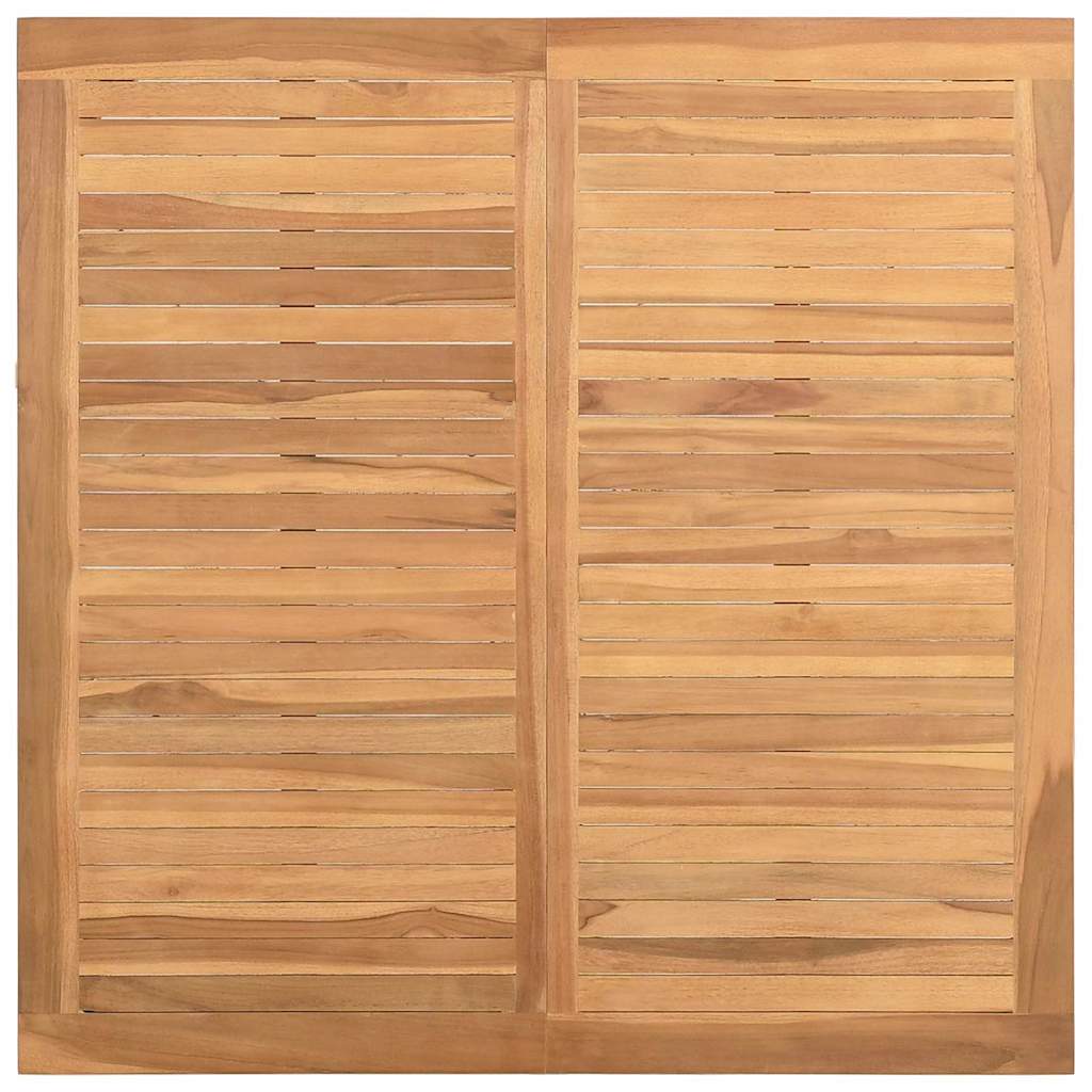 vidaXL Τραπεζάκι σαλονιού Καφέ 85 x 85 x 45 cm Στερεό Ξύλο Τίκ