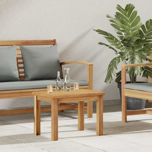 vidaXL Τραπεζάκι σαλονιού Καφέ 50 x 35 x 36 cm Στερεό Ξύλο Τίκ