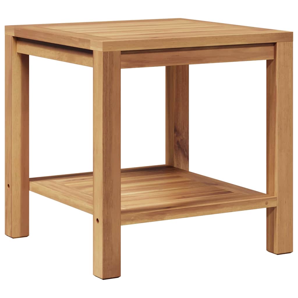vidaXL Τραπεζάκι σαλονιού Καφέ 45 x 45 x 45 cm Μασίφ ξύλο teak