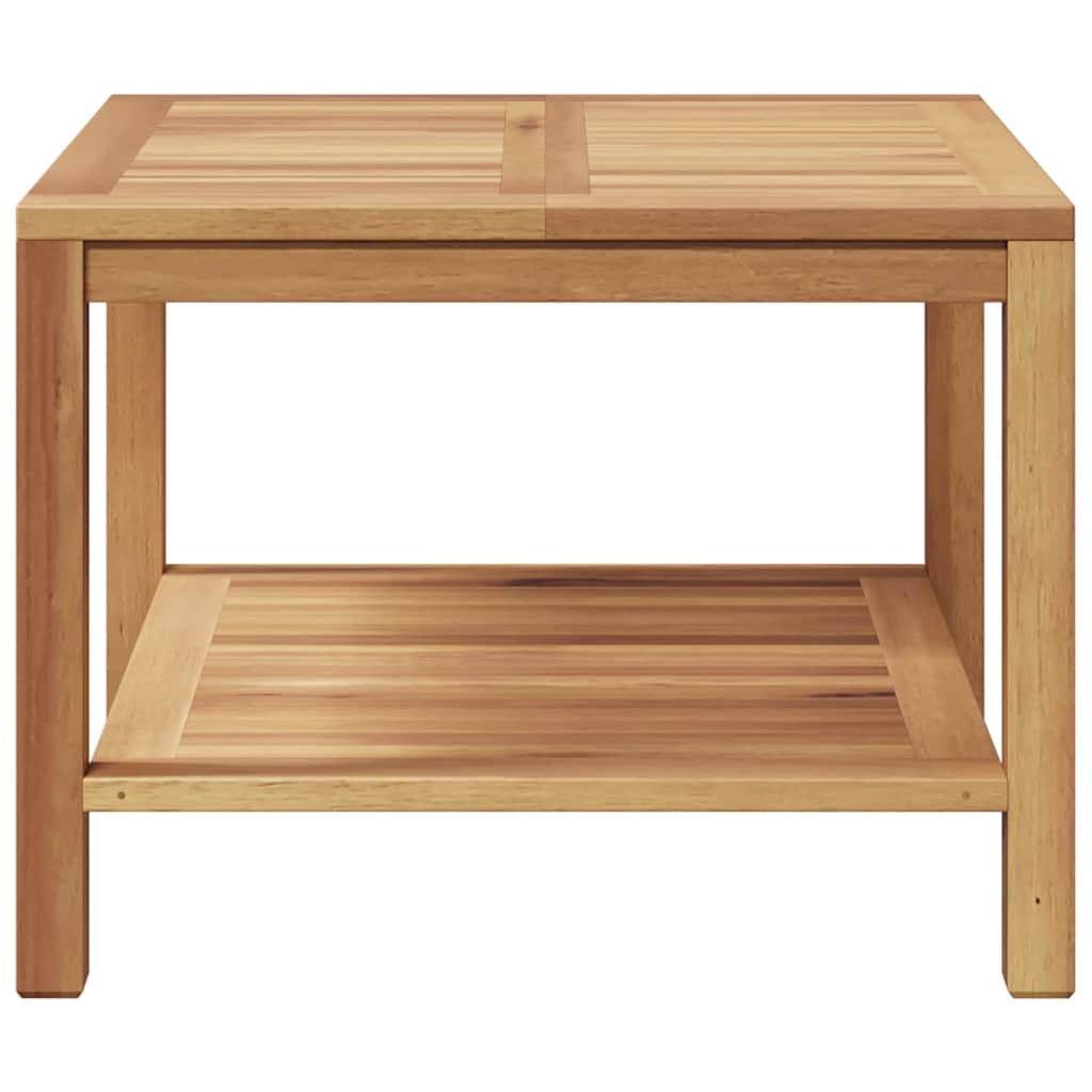 vidaXL Τραπεζάκι σαλονιού Καφέ 60 x 60 x 45 cm Μασίφ ξύλο teak