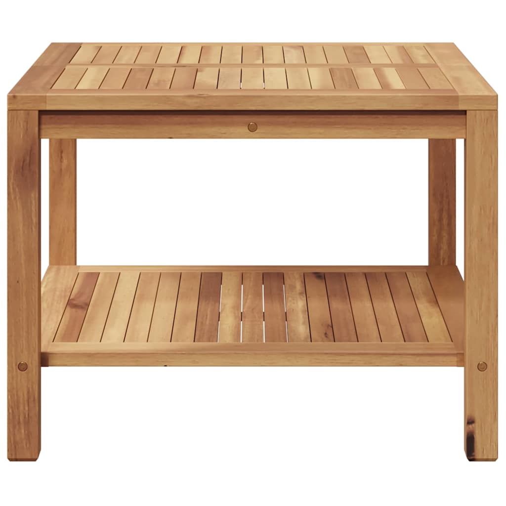 vidaXL Τραπεζάκι σαλονιού Καφέ 60 x 60 x 45 cm Μασίφ ξύλο teak
