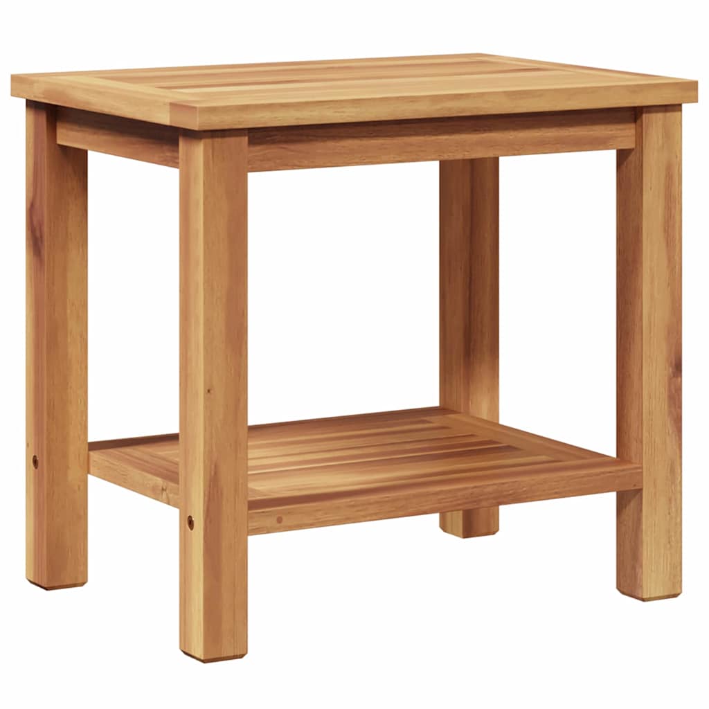 vidaXL Τραπεζάκι σαλονιού Καφέ 50 x 35 x 45 cm Μασίφ ξύλο teak