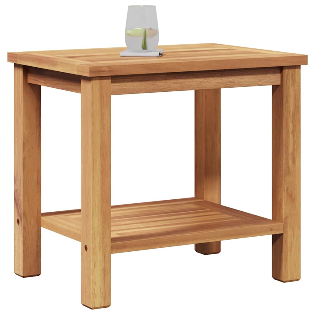 vidaXL Τραπεζάκι σαλονιού Καφέ 50 x 35 x 45 cm Μασίφ ξύλο teak