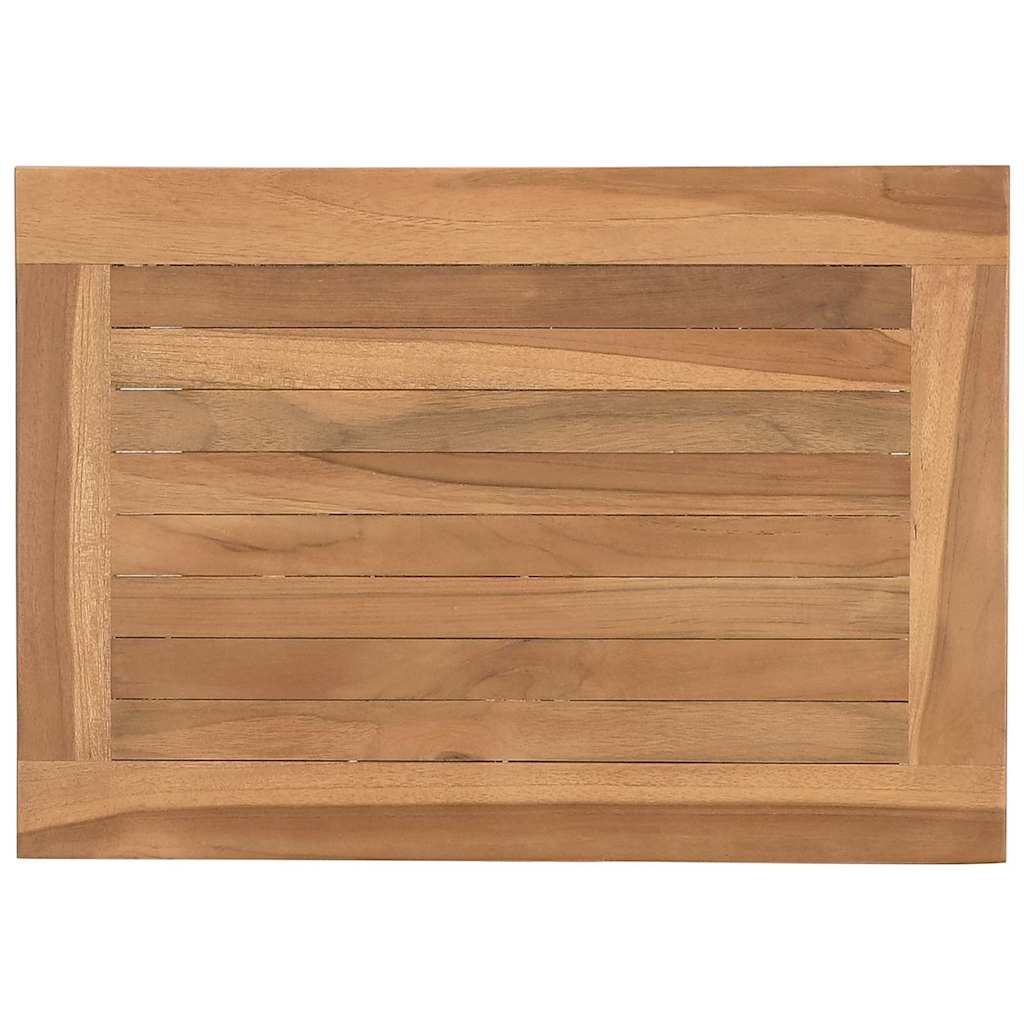 vidaXL Τραπεζάκι σαλονιού Καφέ 50 x 35 x 45 cm Μασίφ ξύλο teak
