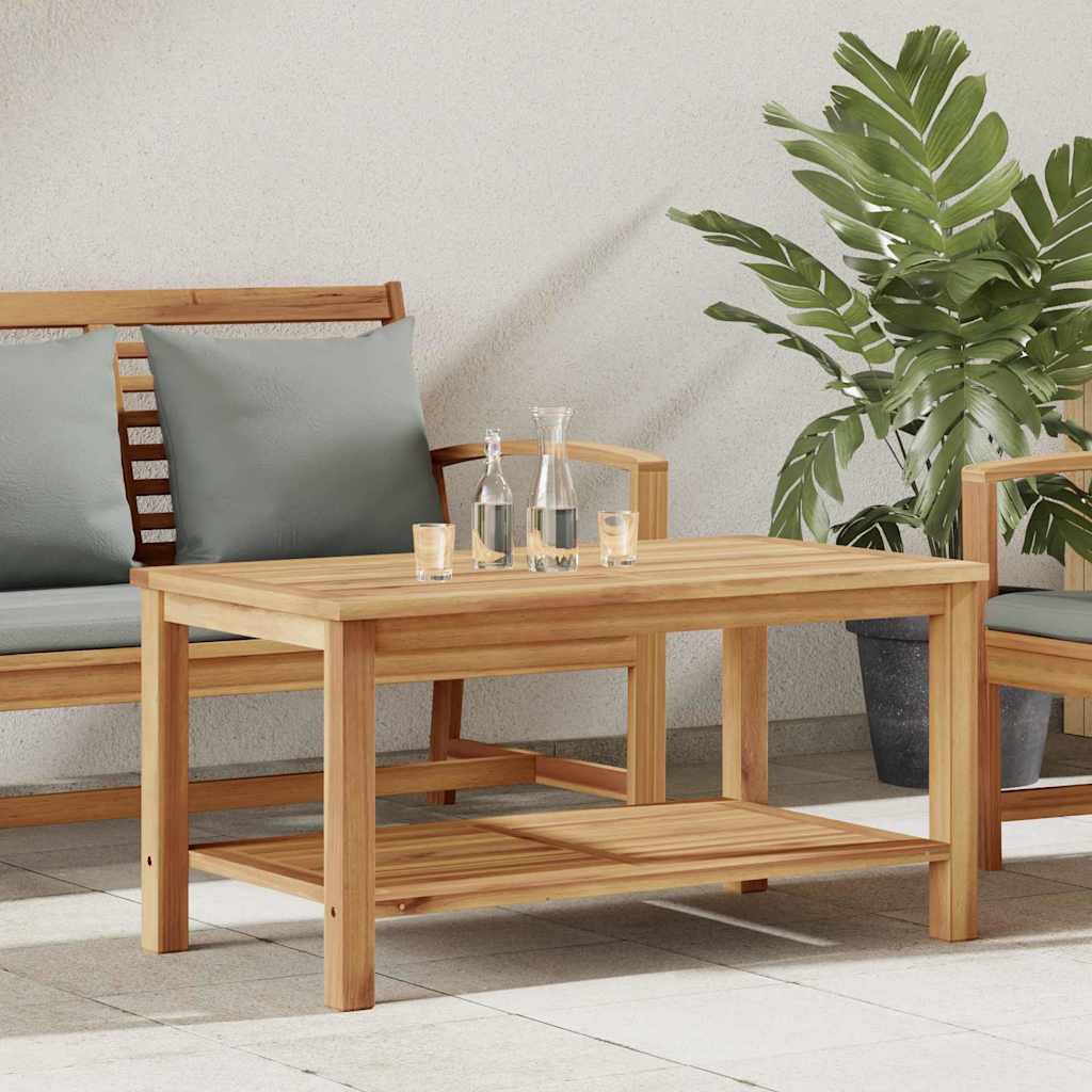 vidaXL Τραπεζάκι σαλονιού Καφέ 90 x 50 x 45 cm Μασίφ ξύλο teak
