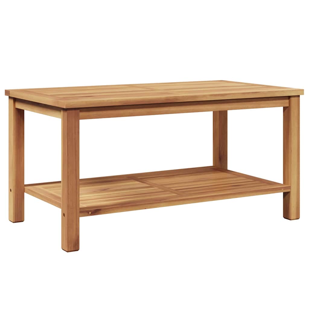 vidaXL Τραπεζάκι σαλονιού Καφέ 90 x 50 x 45 cm Μασίφ ξύλο teak