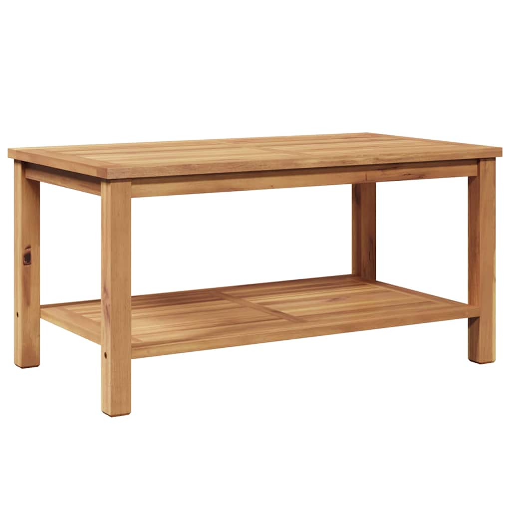 vidaXL Τραπεζάκι σαλονιού Καφέ 90 x 50 x 45 cm Μασίφ ξύλο teak