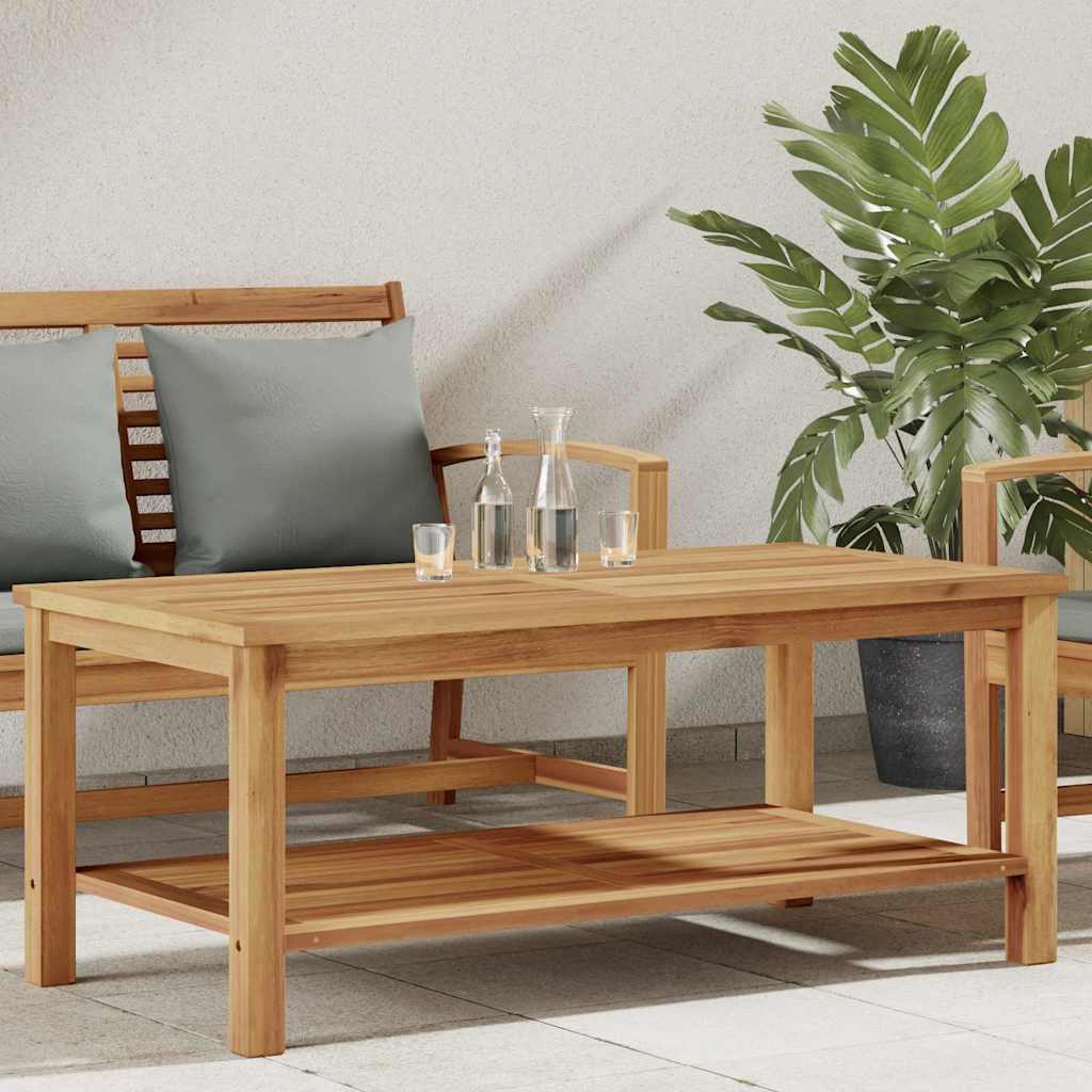 vidaXL Τραπεζάκι σαλονιού Καφέ 110 x 55 x 45 cm Μασίφ ξύλο teak