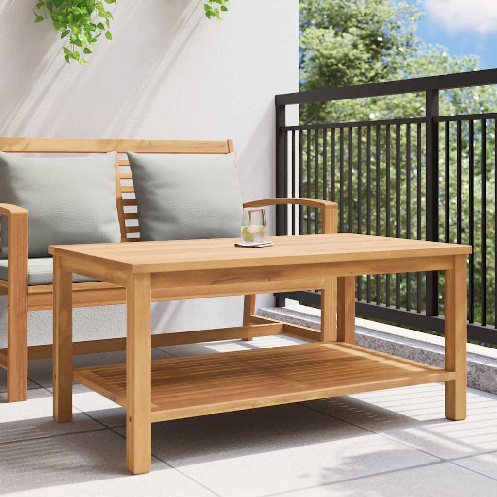 vidaXL Τραπεζάκι σαλονιού Καφέ 110 x 55 x 45 cm Μασίφ ξύλο teak
