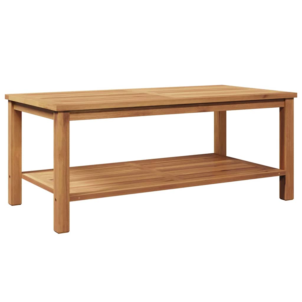 vidaXL Τραπεζάκι σαλονιού Καφέ 110 x 55 x 45 cm Μασίφ ξύλο teak