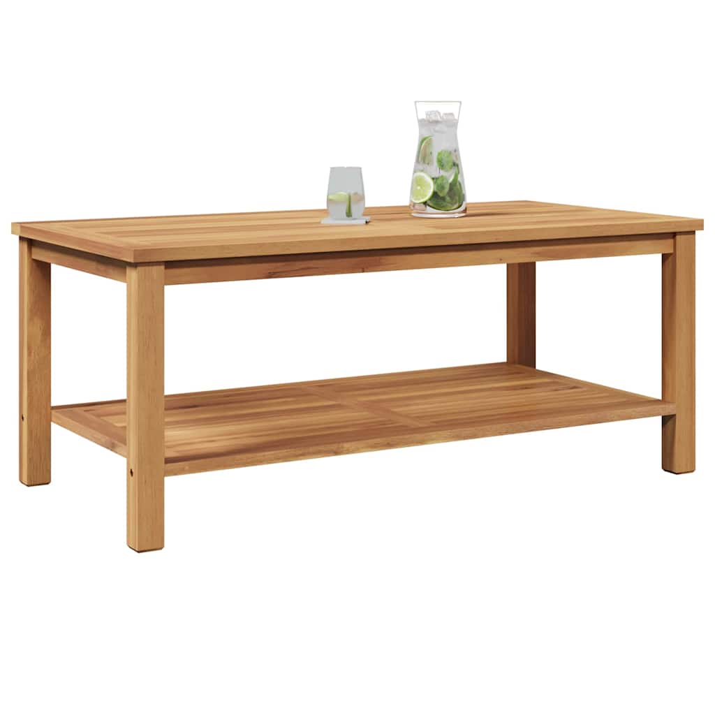 vidaXL Τραπεζάκι σαλονιού Καφέ 110 x 55 x 45 cm Μασίφ ξύλο teak
