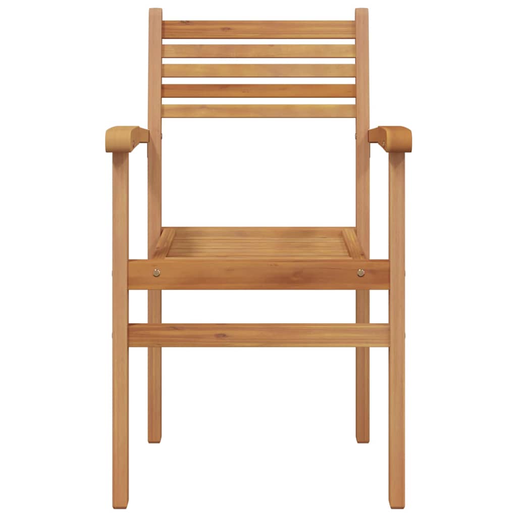 vidaXL Καρέκλα 2 pcs Καφέ 56 x 55 x 90.5 εκ Στερεό Ξύλο Τίκ