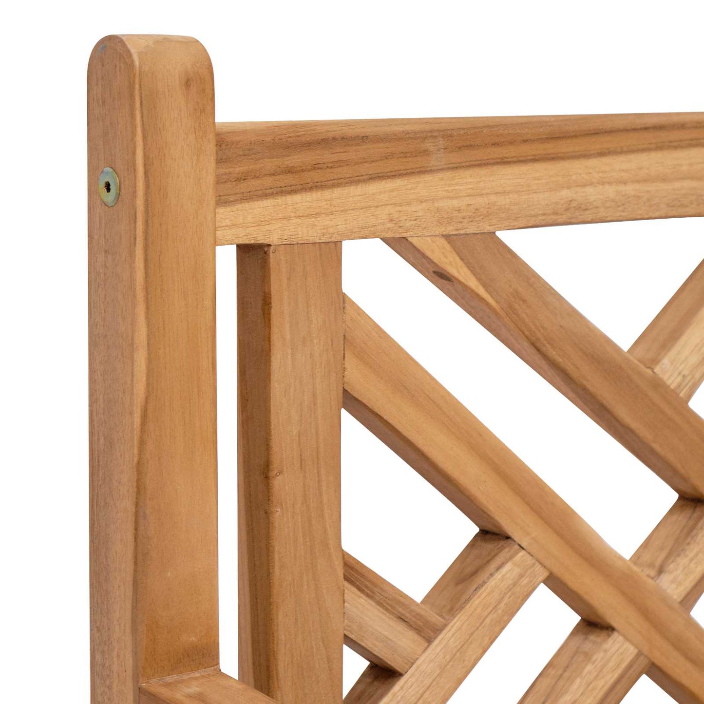 vidaXL Καρέκλα Κήπου 2 pcs 60 x 58 x 90 εκ Στερεό Ξύλο Τίκ