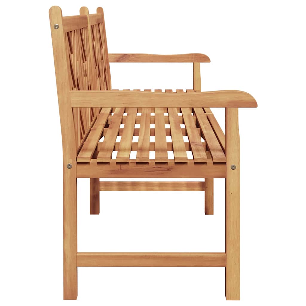 vidaXL παγκάκι Καφέ 228 x 60 x 90 εκ Στερεό Ξύλο Τίκ