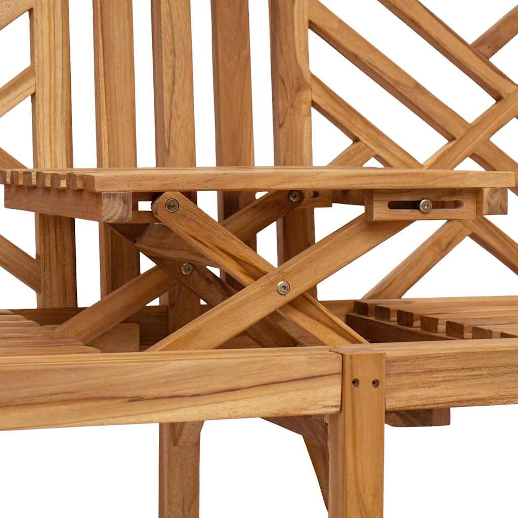 vidaXL παγκάκι Άλλο Καφέ 150 x 60 x 90 εκ Μασίφ ξύλο teak