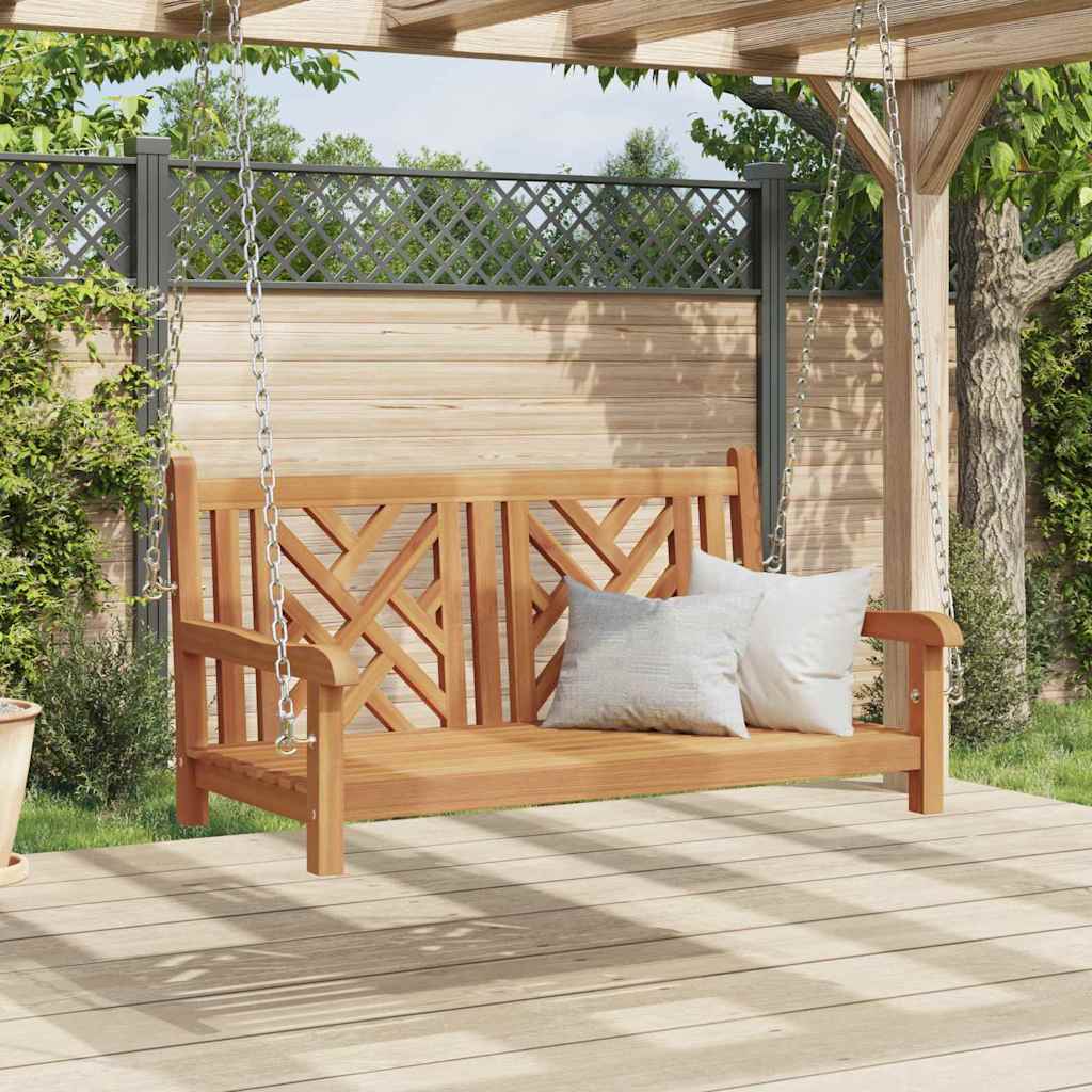 vidaXL Πάγκος Κούνια Άλλο Καφέ 114 x 60 x 64 cm Μασίφ ξύλο teak