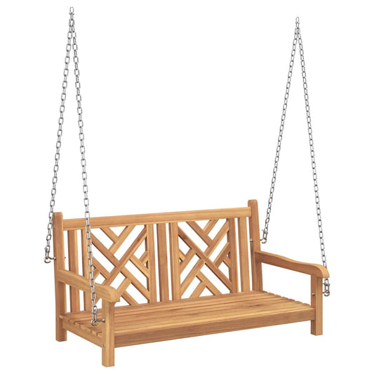 vidaXL Πάγκος Κούνια Άλλο Καφέ 114 x 60 x 64 cm Μασίφ ξύλο teak