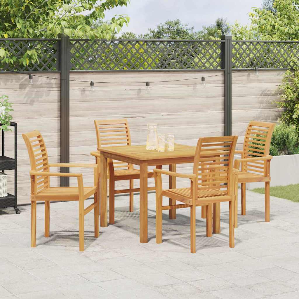 vidaXL Καρέκλα τραπεζαρίας 2 pcs Καφέ 62.5 x 54 x 95.5 εκ