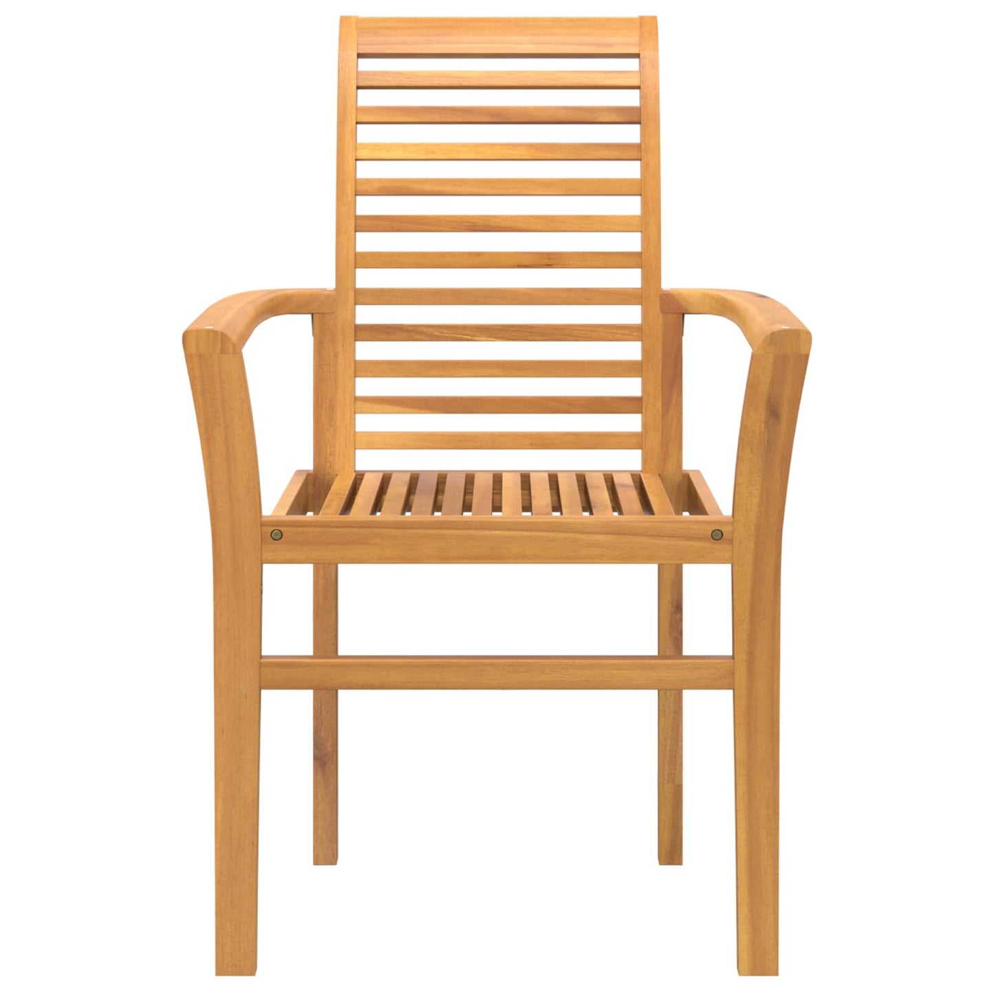 vidaXL Καρέκλα τραπεζαρίας 4 pcs Καφέ 62 x 55 x 94 εκ Στερεό Ξύλο Τίκ