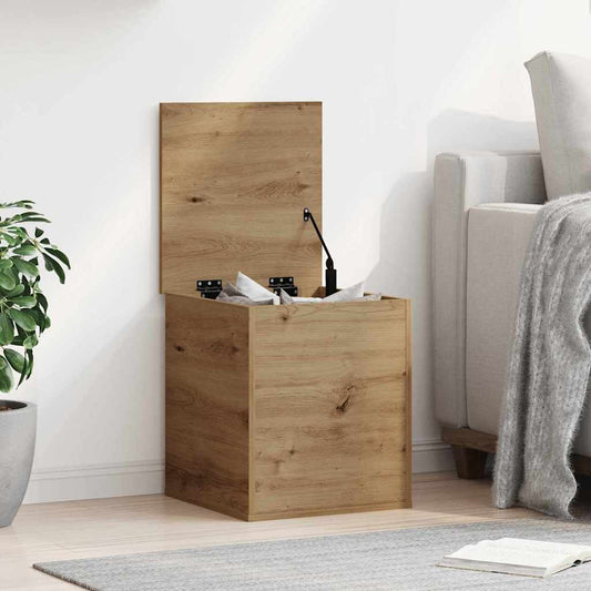 vidaXL Κουτί αποθήκευσης με αποθήκευση Artisan Oak 40 x 42 x 46 cm