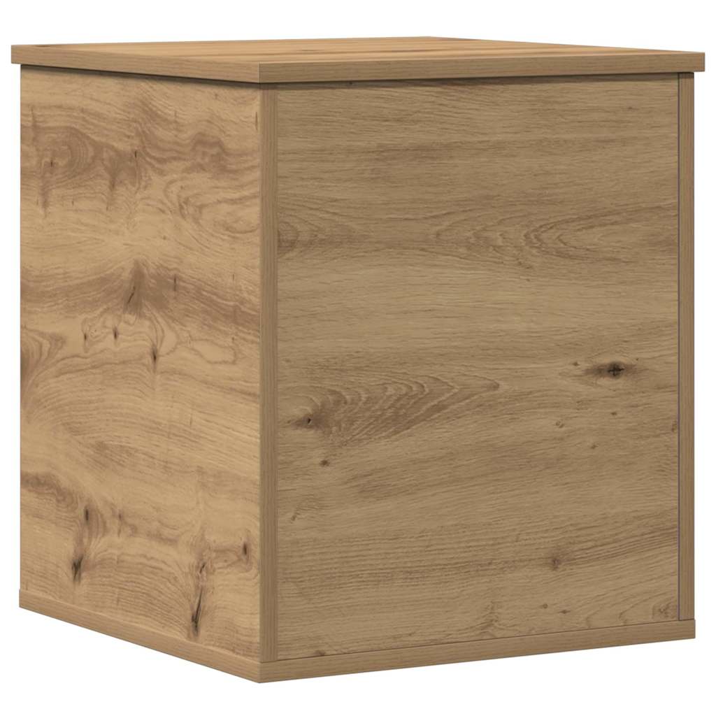vidaXL Κουτί αποθήκευσης με αποθήκευση Artisan Oak 40 x 42 x 46 cm