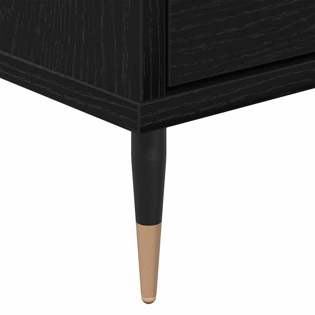 vidaXL Ντουλάπι TV Μαύρη Οξυά 150 x 30 x 45 εκ Επεξεργασμένο ξύλο