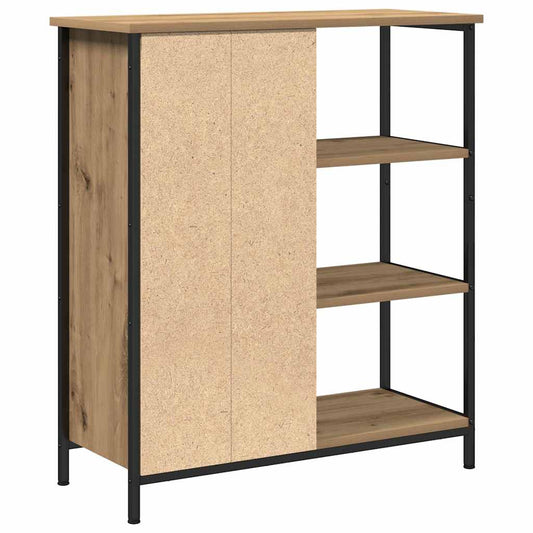 vidaXL Πλαϊνό γραφείο Artisan Oak 70 x 30 x 80 εκ.