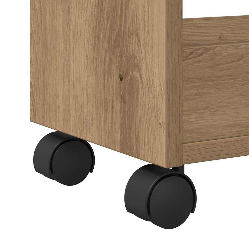 vidaXL Ντουλαπιού (Cabinet) 60 x 22 x 79 εκ Artisan Oak
