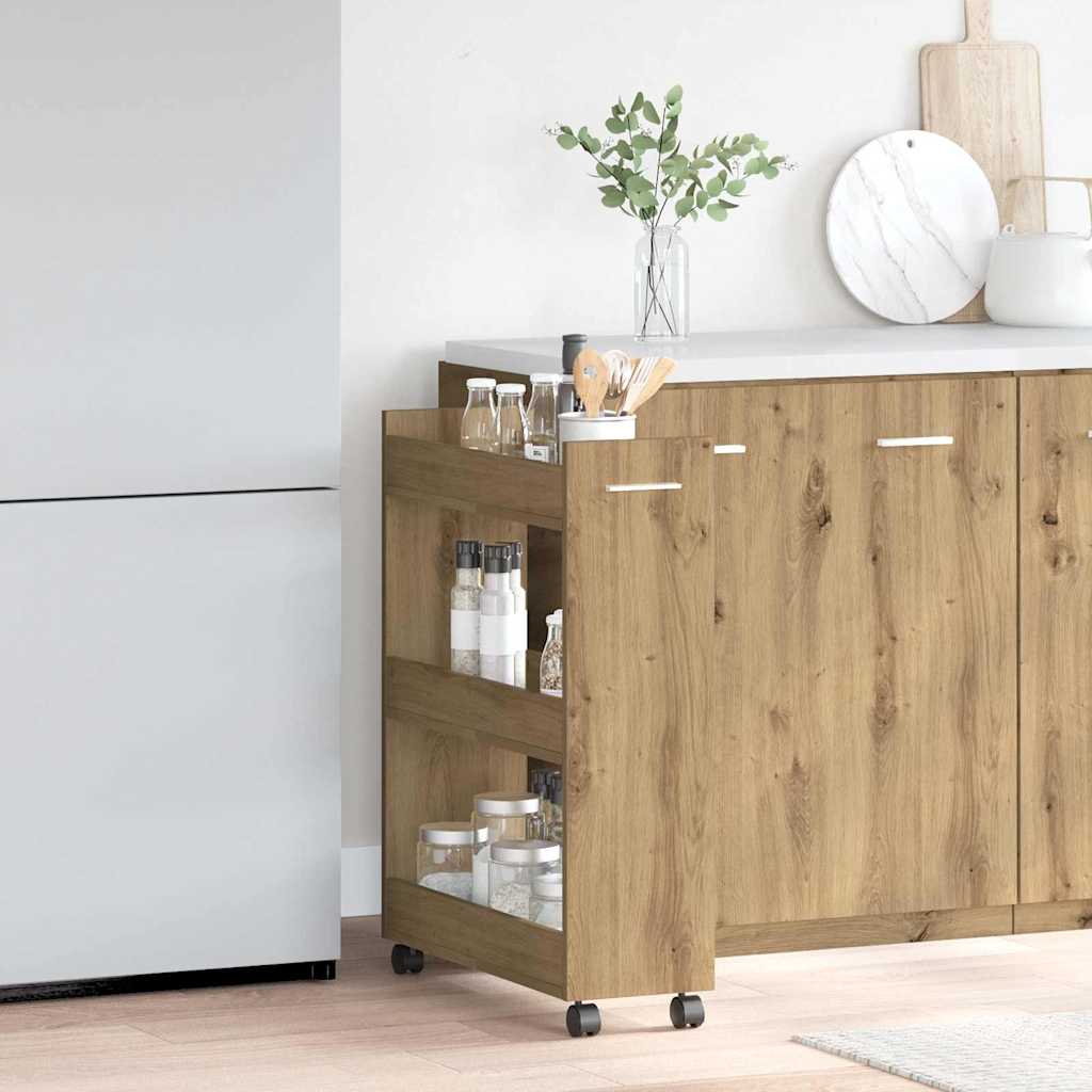 vidaXL Ντουλαπιού (Cabinet) 60 x 22 x 79 εκ Artisan Oak