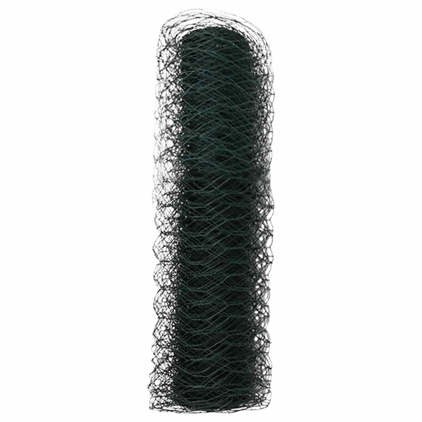 vidaXL Φράχτης Εξαγώνου 0,4 x 10 μ PVC Πράσινο