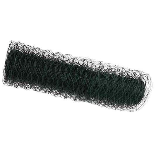 vidaXL Φράχτης Εξαγώνου Πράσινο 0,6 x 50 μ. PVC