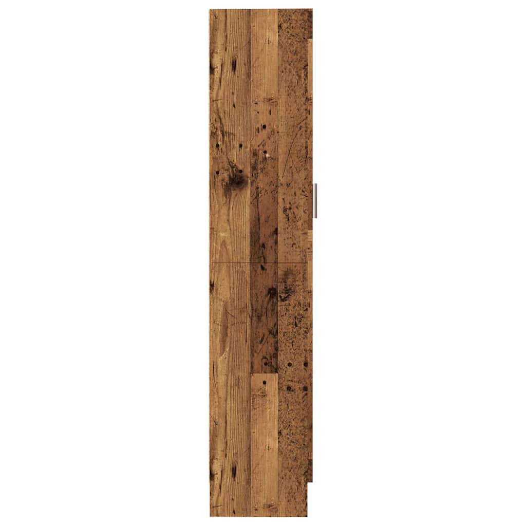 vidaXL Βιβλιοθήκη Όψη Παλαιού Ξύλου 82,5x30,5x150 εκ. Επεξ. Ξύλο