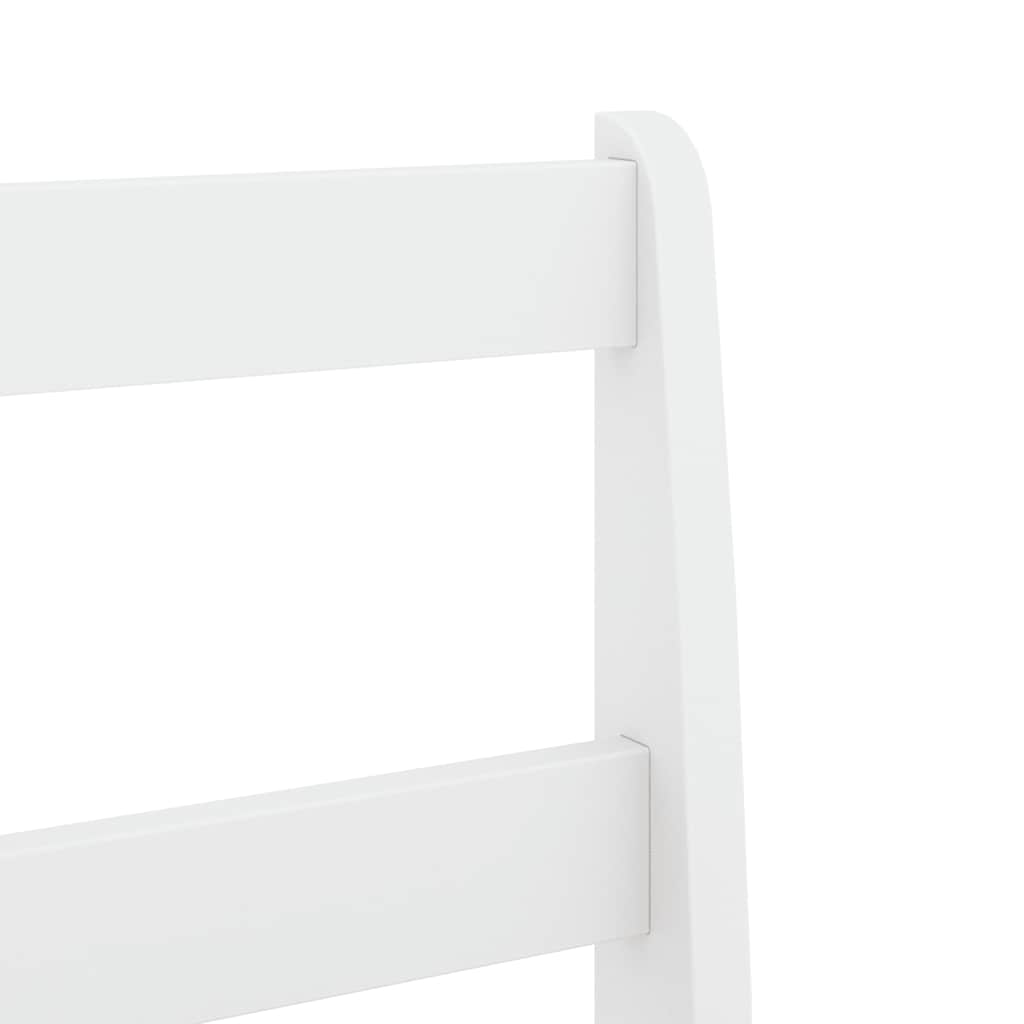 vidaXL Σετ Τραπεζαρίας 7 Τεμαχίων Panama από Μασίφ Ξύλο Πεύκου Λευκό