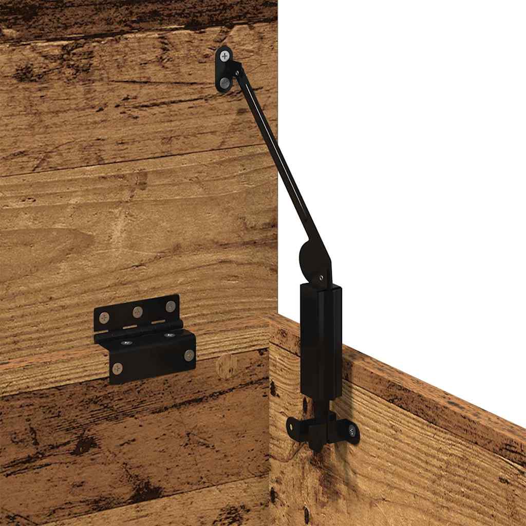 vidaXL Κουτί αποθήκευσης Παλιό Ξύλο 60 x 35 x 35 cm Επεξεργασμένο ξύλο