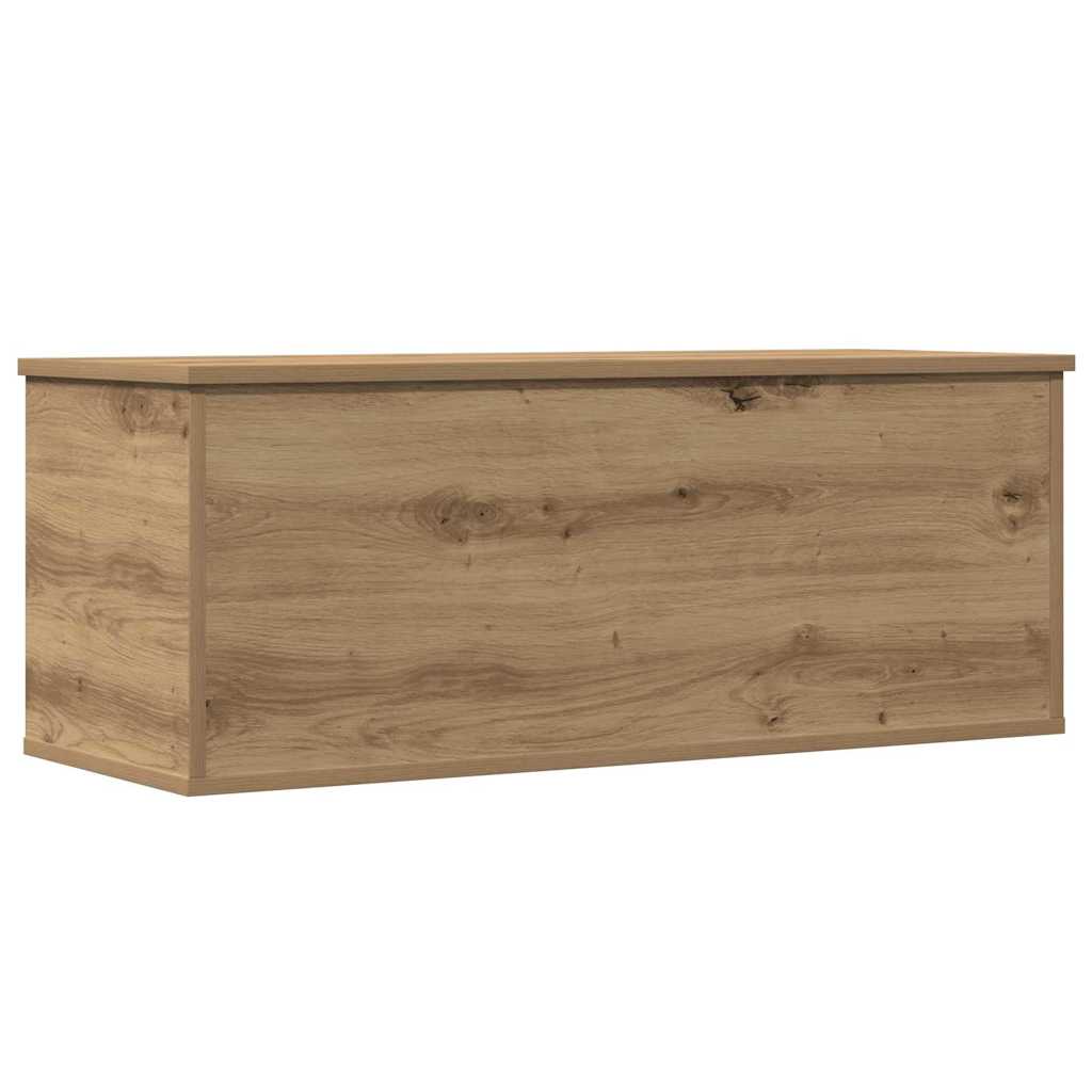 vidaXL Κουτί αποθήκευσης με αποθήκευση Artisan Oak 90 x 35 x 35 cm