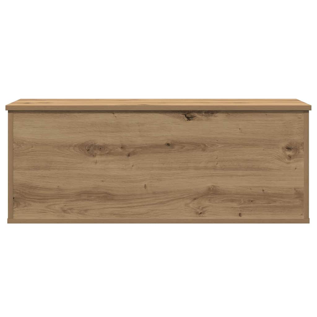 vidaXL Κουτί αποθήκευσης με αποθήκευση Artisan Oak 90 x 35 x 35 cm