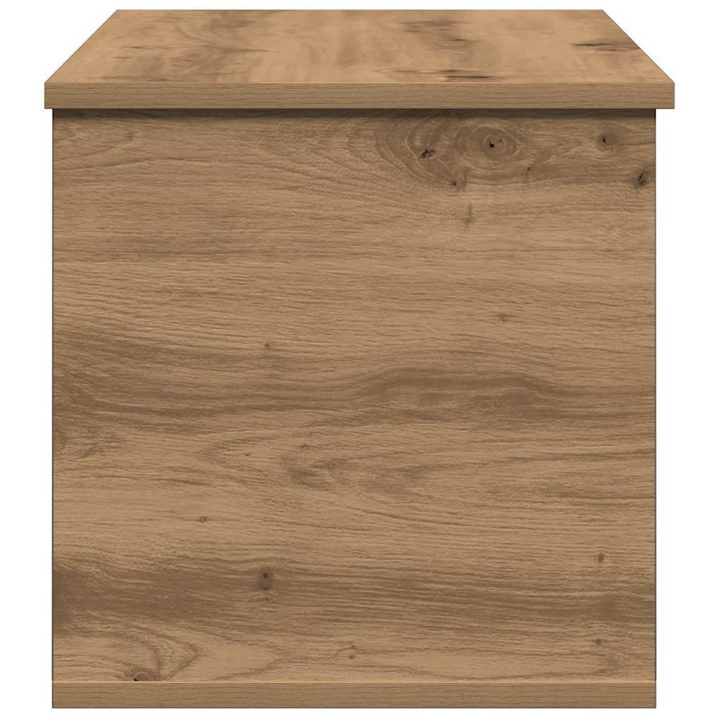 vidaXL Κουτί αποθήκευσης με αποθήκευση Artisan Oak 90 x 35 x 35 cm
