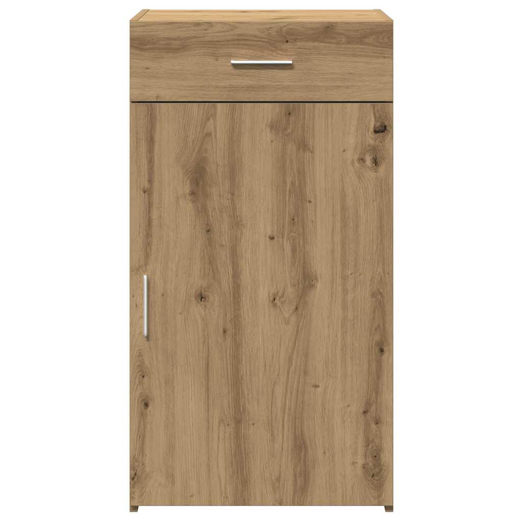 vidaXL Πλαϊνό γραφείο με συρτάρι Artisan Oak 50 x 42,5 x 93 εκ.