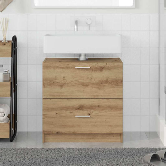 vidaXL Ντουλάπι Μπάνιου Artisan Oak 59 x 37 x 59 cm Επεξεργασμένο ξύλο