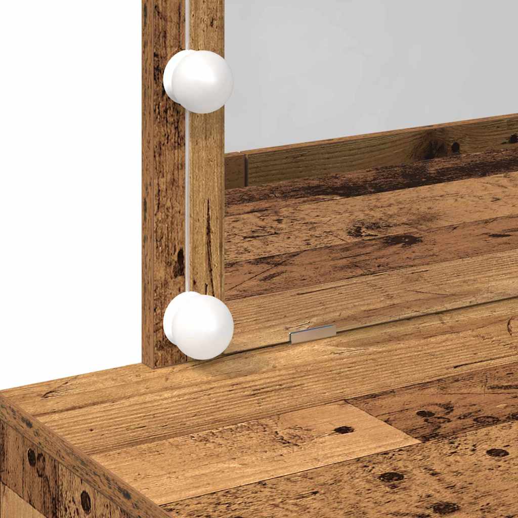 vidaXL Τραπέζι περιποίησης Παλιό ξύλο 100 x 40 x 120 εκ.