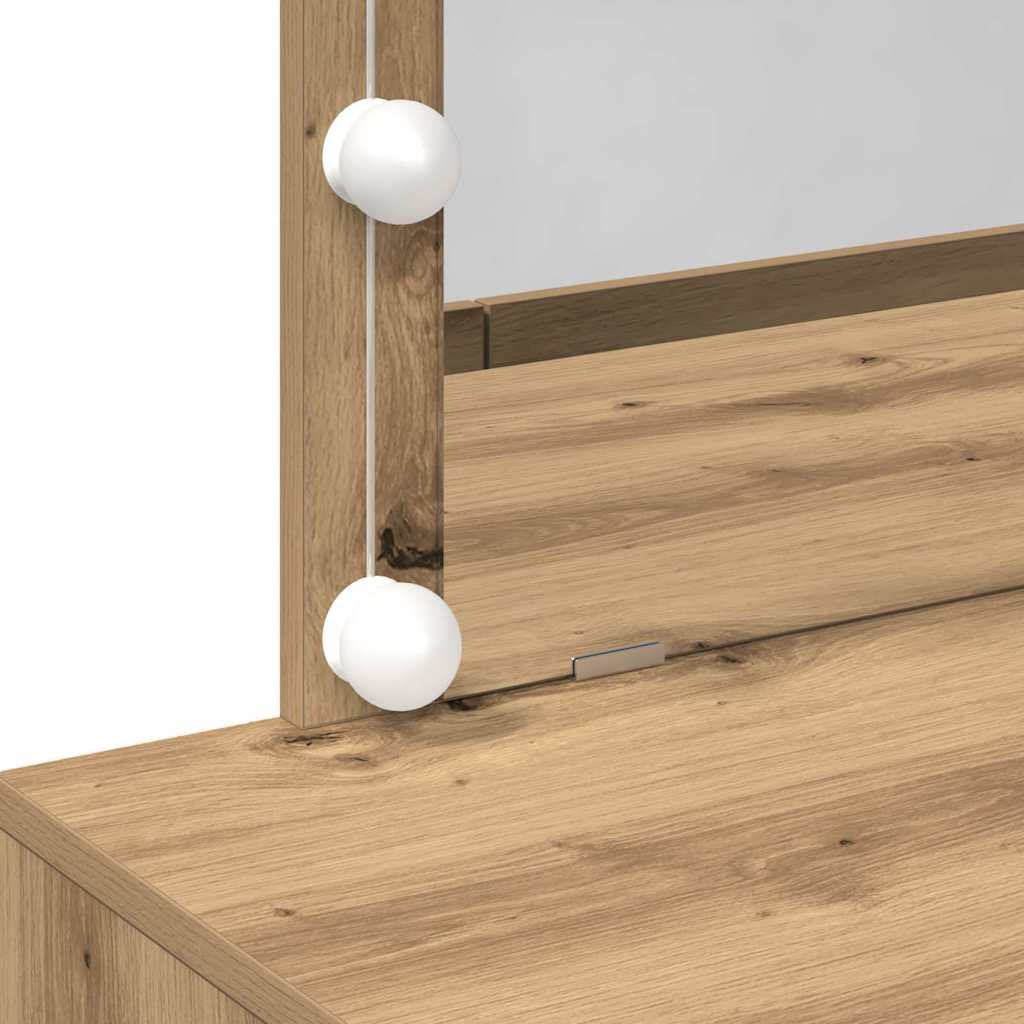 vidaXL Τραπέζι περιποίησης Artisan Oak 100 x 40 x 120 εκ.