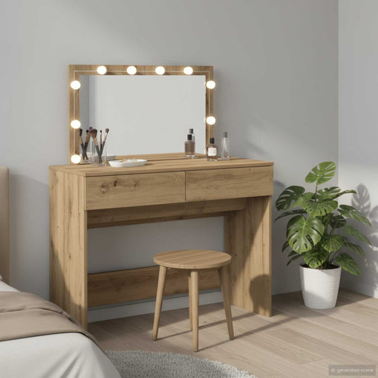 vidaXL Τραπέζι περιποίησης Artisan Oak 100 x 40 x 120 εκ.