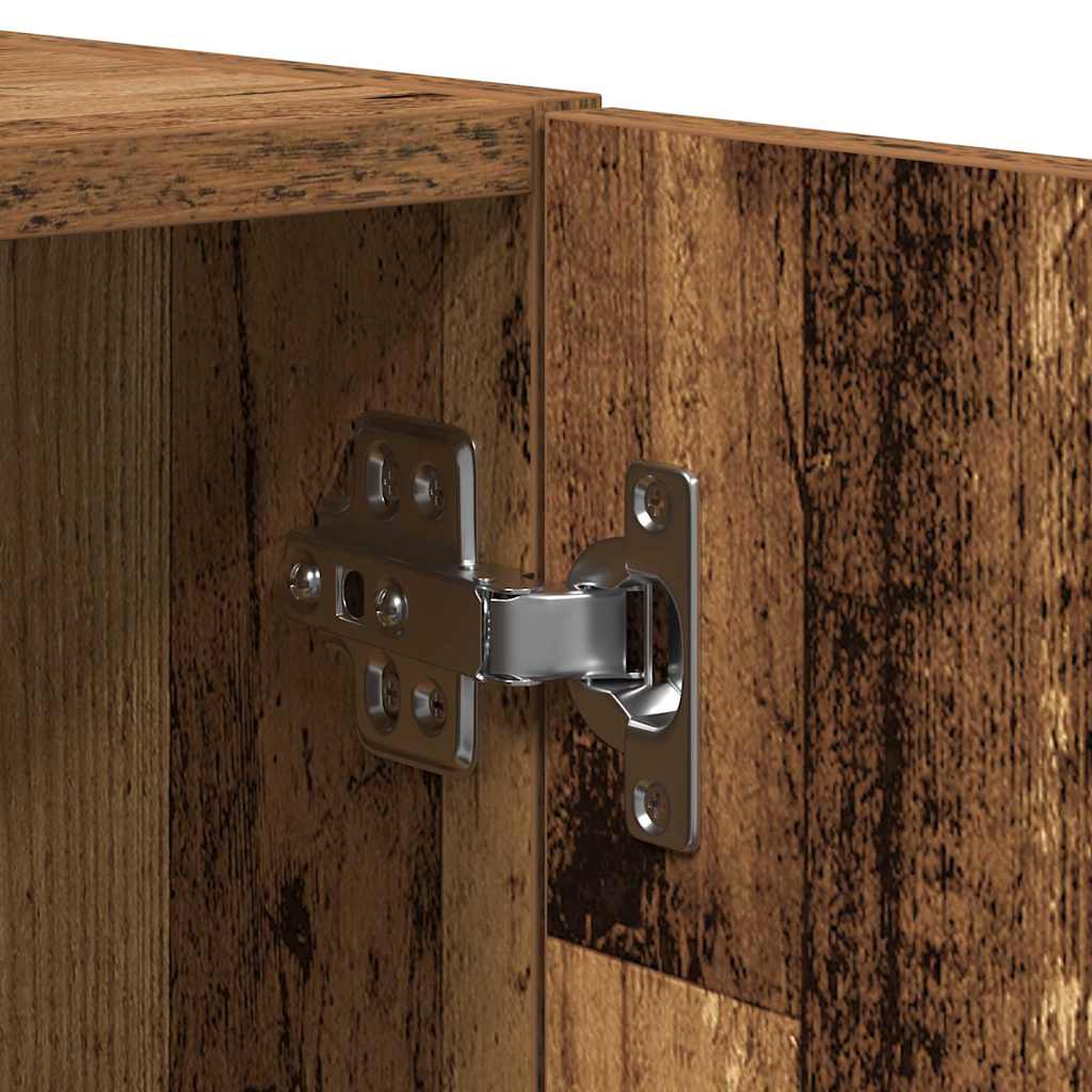 vidaXL Ντουλάπα Τοίχου Επιτοίχιο Παλαιό ξύλο 70 x 42.5 x 40 εκ.