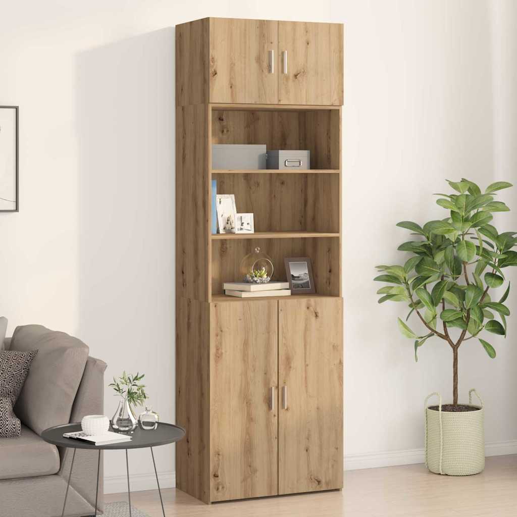 vidaXL Ντουλάπα Τοίχου Επιτοίχιο artisan δρυς 70 x 42.5 x 40 εκ.
