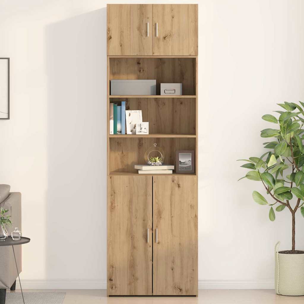 vidaXL Ντουλάπα Τοίχου Επιτοίχιο artisan δρυς 70 x 42.5 x 40 εκ.
