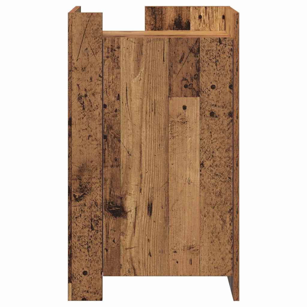 vidaXL Γραφείο Παλαιό ξύλο 45 x 35 x 75 εκ Επεξεργασμένο ξύλο