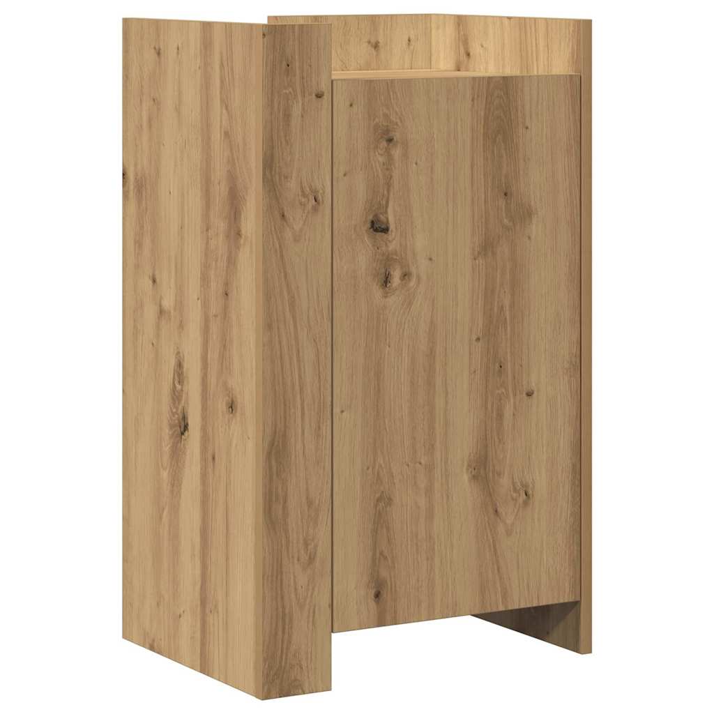 vidaXL Γραφείο Artisan Oak 45 x 35 x 75 εκ Επεξεργασμένο ξύλο