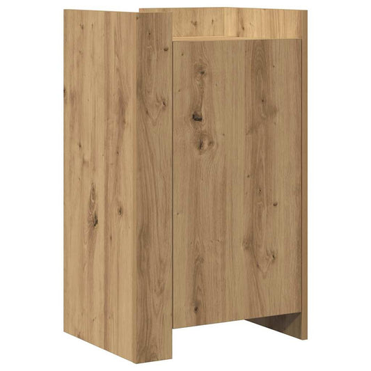 vidaXL Γραφείο Artisan Oak 45 x 35 x 75 εκ Επεξεργασμένο ξύλο