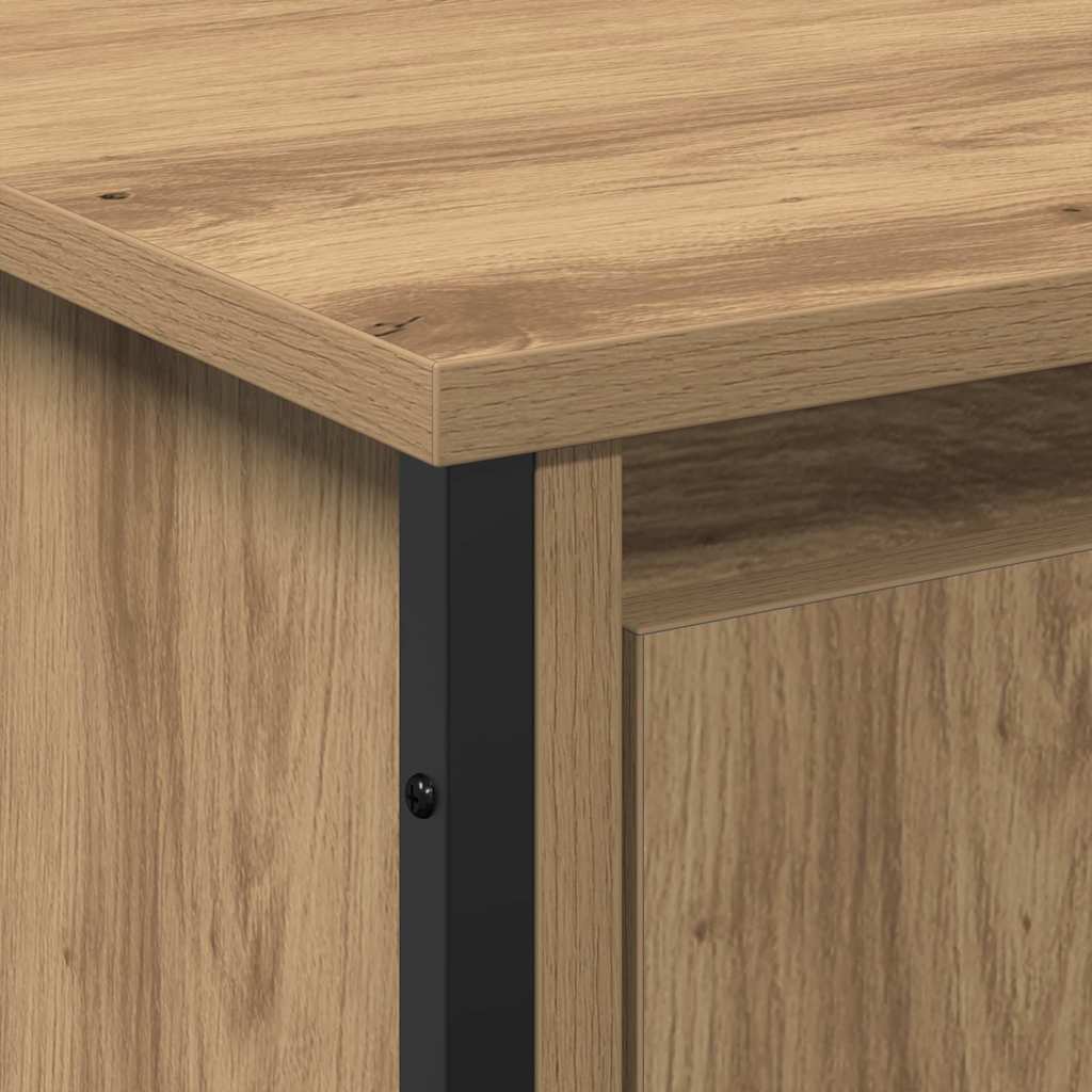 vidaXL Ντουλάπι Λεκάνης Artisan Oak 91 x 35 x 60 εκ Επεξεργασμένο ξύλο